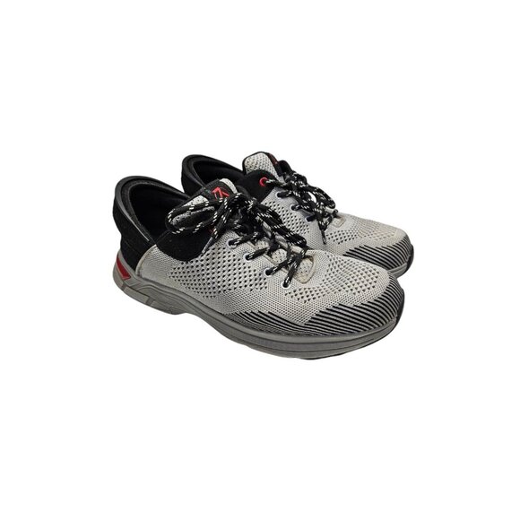Zeba Hands Free Slip On Sneakers Athletic Shoes Men's 10 X-Wide Gray Black Mesh - Picture 1 of 10